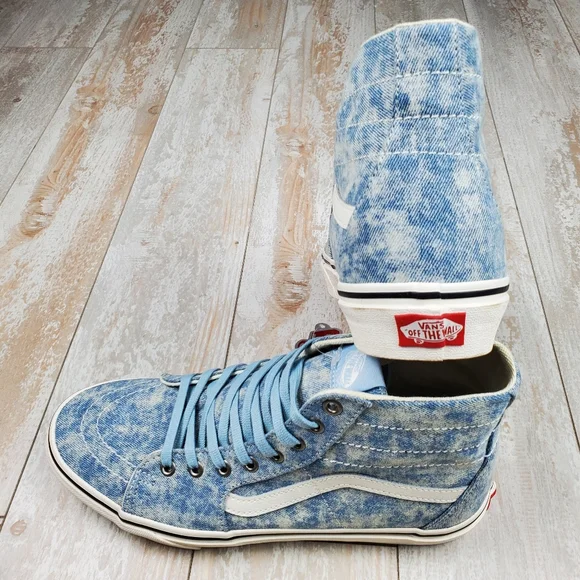 Vans SK8-Hi Tapered Denim Destroy - Picture 6 of 10